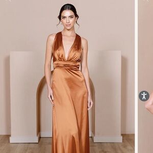 Revelry Dylan satin indie blue